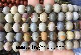 MEBS17 15 inches 8*12mm pumpkin american picture jasper beads wholesale