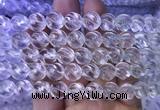 NCBS11 15 inches 10mm carved S shape white crystal beads wholesale