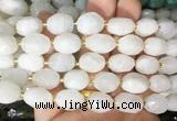 NGBS248 15 inches 8*12mm - 12*16mm faceted nuggets white moonstone beads