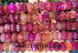NGBS290 15 inches 8*14mm - 10*16mm faceted nuggets agate beads wholesale