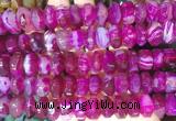 NGBS291 15 inches 8*14mm - 10*16mm faceted nuggets agate beads wholesale