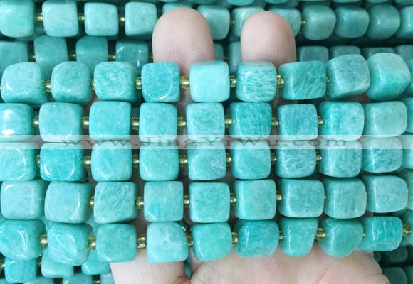 NGBS319 15 inches 9*10mm nuggets amazonite gemstone beads wholesale