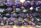 NGBS331 15 inches 13*18mm - 15*20mm faceted nuggets amethyst beads wholesale NGBS331 15 inches 13*18mm - 15*20mm faceted nuggets amethyst beads wholesale