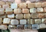 NGBS343 15 inches 12*16mm - 13*18mm nuggets sunstone beads wholesale NGBS343 15 inches 12*16mm - 13*18mm nuggets sunstone beads wholesale