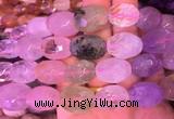 NGBS41 15 inches 12*16 - 13*18mm faceted nuggets multicolor quartz beads