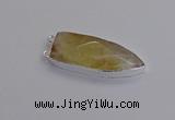 NGC5719 15*35mm - 16*45mm arrowhead citrine connectors