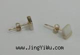 NGE150 5*6mm - 6*7mm freeform shell earrings wholesale