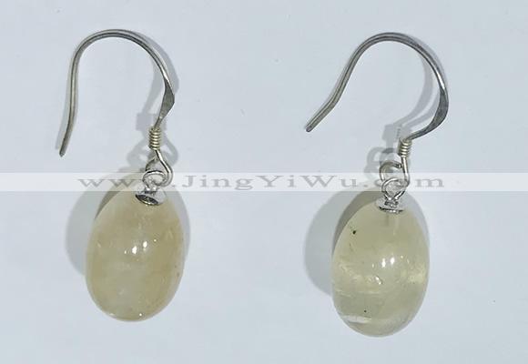 NGE414 10*14mm teardrop citrine earrings wholesale