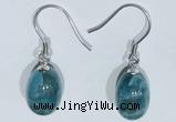 NGE415 10*14mm teardrop apatite earrings wholesale