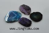 NGP1184 35*50mm - 50*65mm freeform agate gemstone pendants wholesale