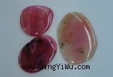 NGP1238 45*50mm - 60*80mm freeform agate gemstone pendants wholesale