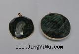 NGP1530 50*55mm - 55*60mm freeform druzy agate pendants