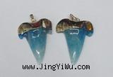 NGP1590 32*42mm - 35*45mm agate gemstone pendants