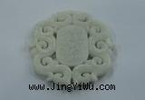 NGP1603 71*71mm Carved natural hetian jade pendants wholesale