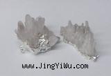 NGP2331 30*35mm - 35*40mm nuggets druzy quartz pendants