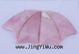 NGP33 Fashion pink opal gemstone pendants set jewelry wholesale