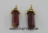 NGP5040 8*30mm sticks mookaite gemstone pendants wholesale