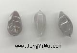 NGP5544 14*40mm - 23*58mm teardrop agate gemstone pendants