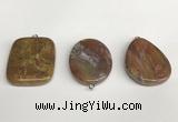 NGP5752 30*40mm freeform agate gemstone pendants wholesale