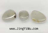 NGP5780 30*45mm - 45*55mm freeform agate slab pendants