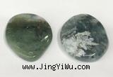 NGP5834 35*55mm freeform agate gemstone pendants wholesale