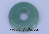 NGP608 5pcs 7*45mm green aventurine gemstone donut pendants wholesale
