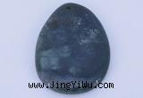 NGP633 5pcs 33*45mm freeform moss agate gemstone pendants