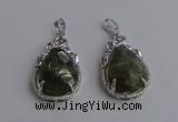NGP6621 22*30mm faceted teardrop labradorite gemstone pendants