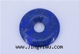 NGP721 5*30mm natural lapis lazuli gemstone donut pendant