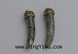 NGP7310 8*50mm - 10*55mm oxhorn labradorite pendants wholesale