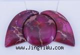 NGP85 Dyed imperial jasper gemstone pendants set jewelry wholesale
