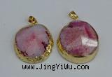 NGP8690 28*35mm - 30*40mm freeform agate pendants wholesale