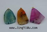 NGP8722 28*38mm - 40*45mm freeform agate pendants wholesale