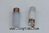 NGP8784 14*40mm tube agate gemstone pendants wholesale