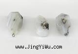 NGP9801 22*35mm - 25*40mm faceted nuggets montana agate pendants