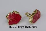 NGR265 22*30mm - 30*40mm freeform sea sediment jasper rings