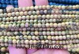 NSBS05 15 inches 4mm round Green Dragon Veins Jasper beads wholesale NSBS05 15 inches 4mm round Green Dragon Veins Jasper beads wholesale