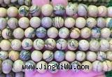 NSBS08 15 inches 10mm round Green Dragon Veins Jasper beads wholesale