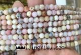 OPBS01 15 inches 6mm round pink opal beads wholesale