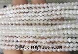 OPBS15 15 inches 4mm faceted round AB-color opalite beads wholesale