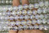 OPBS18 15 inches 10mm faceted round AB-color opalite beads wholesale