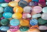 OVBS58 15 inches 15*20mm oval Agate gemstone beads wholesale OVBS58 15 inches 15*20mm oval Agate gemstone beads wholesale