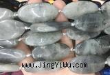 OVBS65 15 inches 20*40mm oval labradorite gemstone beads wholesale