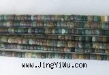 RBBS04 15 inches 2*4mm heishi Indian agate gemstone beads