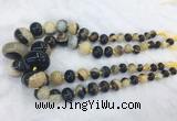 RBBS50 15 inches 8*12mm - 20*30mm rondelle agate beads wholesale RBBS50 15 inches 8*12mm - 20*30mm rondelle agate beads wholesale