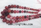 RBBS56 15 inches 8*12mm - 20*30mm rondelle agate beads wholesale RBBS56 15 inches 8*12mm - 20*30mm rondelle agate beads wholesale