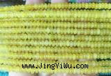 RBBS63 15 inches 2*4mm rondelle candy jade gemstone beads wholesale