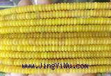 RBBS67 15 inches 2*6mm rondelle candy jade gemstone beads wholesale