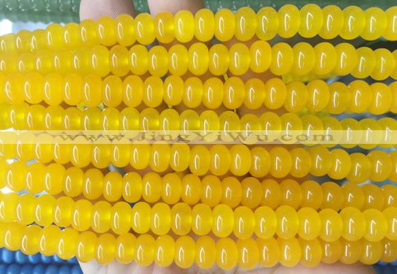 RBBS79 15 inches 5*8mm rondelle candy jade gemstone beads wholesale