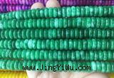 RBBS89 15 inches 4*10mm rondelle candy jade gemstone beads wholesale RBBS89 15 inches 4*10mm rondelle candy jade gemstone beads wholesale